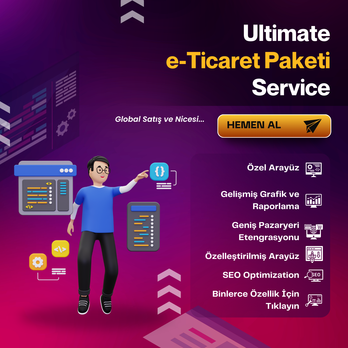Ultimate E-Ticaret Paketi